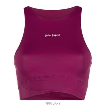 Palm Angels 26 FW �ʾ����� �ΰ� ����Ʈ ũ�� ž PWVO039F23FAB0012801 TP45920262326 FW �ʾ����� �ΰ� ����Ʈ ũ�� ž PWVO039F23FAB001280