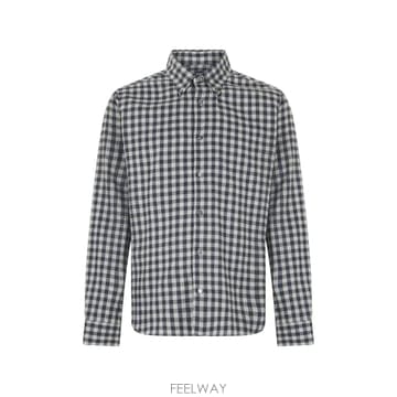 26 FW Fedeli 플레이드 긴소매 셔츠 6UI00525 TP459251453