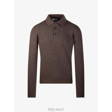 26 FW Roberto Collina 폴로 칼라 긴소매 스웨터 263MYB37004 TP455686227