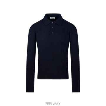26 FW Roberto Collina 긴소매 폴로 칼라 스웨터 263MYB37004 TP455686209