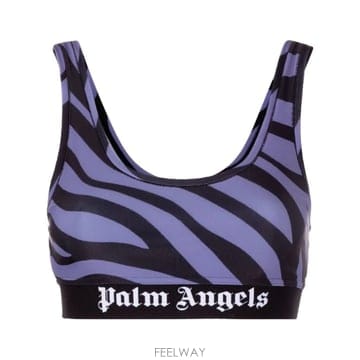 Palm Angels 26 FW �ʾ����� �ΰ� ��� ũ�� ž  PWVO021F22FAB0013710 TP45920215926 FW �ʾ����� �ΰ� ��� ũ�� ž  PWVO021F22FAB0013710