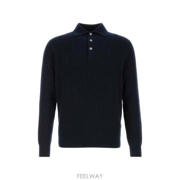 26 FW Fedeli 골지 니트 폴로 셔츠 MU006551 TP459365148