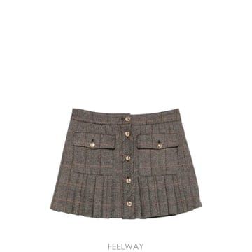 Maje 26 FW ���� üũ ���� �ø��� �̴� ��ĿƮ MFPJU01742 TP45771025526 FW ���� üũ ���� �ø��� �̴� ��ĿƮ MFPJU01742 TP4