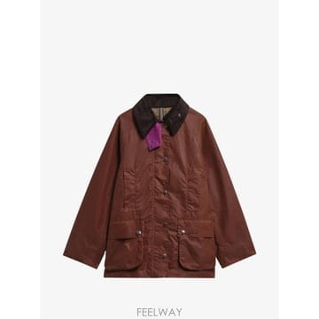 26 FW 바버 X 폴 스미스 뷰포드 코듀로이 칼라 왁스 코튼 코트 LWX1599BR71 TP45905816