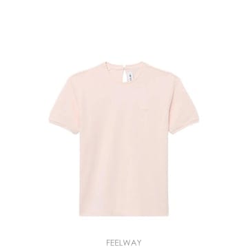 26 FW 라코스테 물결 에지 로고 자수 티셔츠 TF8366 TP459246867