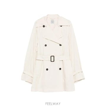 26 FW 토템 벨트 더블 브레스티드 트렌치코트 262WRO0288FB0605009 TP459057727