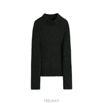 26 FW 아워레가시 Block Funnel ribbed sweater W4263BC TP458137607