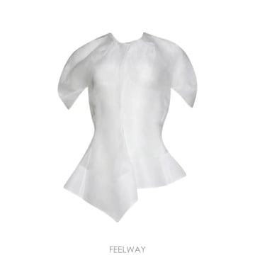 26 FW 카이트 루미 비대칭 헴 탑 24893031W3031 TP455682608