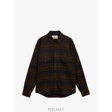 Barbour 26 FW �ٹ� Armstrong tartan check cotton shirt jacket MSH5817B26 FW �ٹ� Armstrong tartan check cotton shirt jacket 