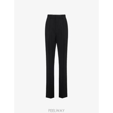 26 FW Elisabetta Franchi 플로잉 개버딘 팬츠 PA21367E2 TP459200542