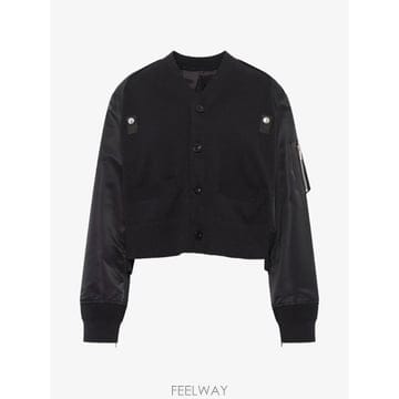 26 FW 사카이 패널 니트 가디건 2608586 TP456336602