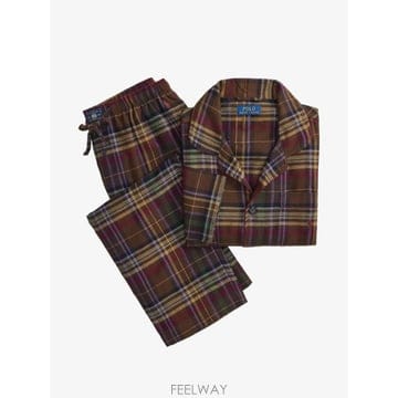 Ralph Lauren 26 FW ���� �����η� plaid flannel sleep set 714754038013 TP457846026 FW ���� �����η� plaid flannel sleep set 7147540380
