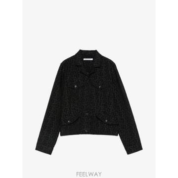 26 FW 세실리에 반센 클로버 플로럴 자카드 재킷 226RTW14002 TP456565441
