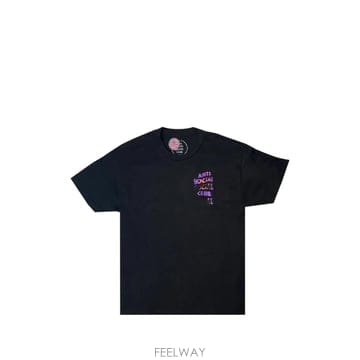 안티소셜소셜클럽 라바 로고 디테일 티셔츠
