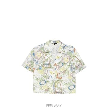 26 FW 마쥬 패턴 크롭 셔츠 MFPCM00768 TP455153267