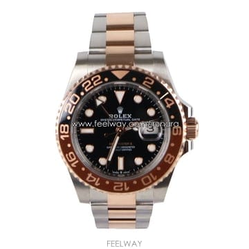 롤렉스 GMT 마스터2 루트비어 로즈골드 콤비 40mm 126711CHNR