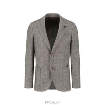 26 FW 라르디니 체크 패턴 울 블레이저 CN528AEIAA4546517 TP459054769