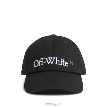 26 FW 오프화이트 부키시 베이스볼 캡 모자 OMLA049C99FAB0011001 TP456715855