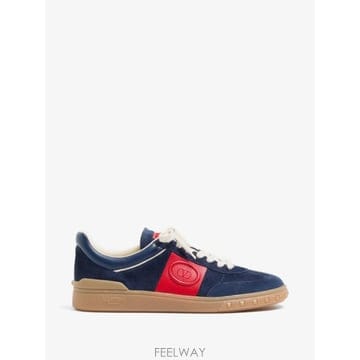26 FW 발렌티노 가라바니 업빌리지 로우탑 인 스플릿 레더 앤 카프스킨 스니커즈 YS0H77LAL TP45