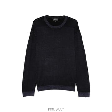 26 FW 아르마니 크루 넥 버진 울 스웨터 EM006263AF29805 TP457258623