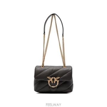 26 FW PINKO 퍼프 뉴 버클 미니 숄더 백 10758A0F2 TP458640425