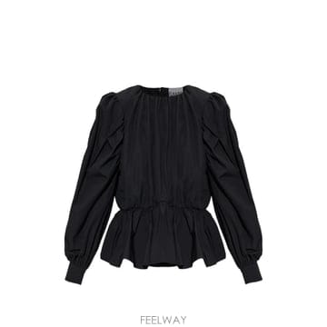 26 FW 가니 퍼프 소매 블라우스 A1040500 TP458989475