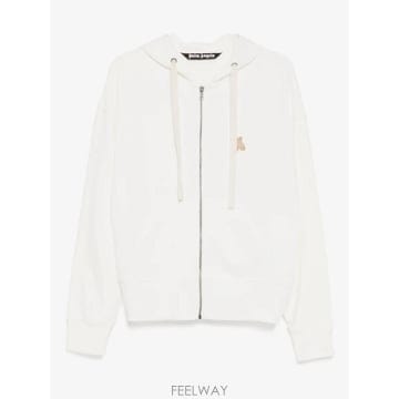 26 FW 팜앤젤스 로고 패치 후드 집업 PMBE021S25FLE0010360 TP458479065