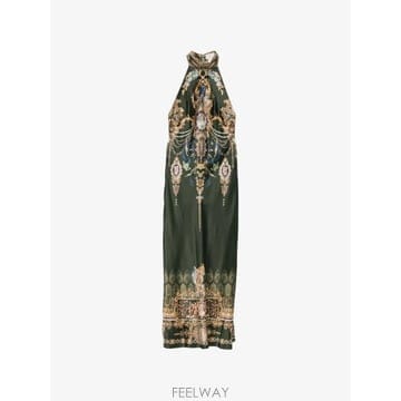 | Other Brand | 26 FW Camilla ���ÿ� ���� ũ������ ��� Ȧ�ͳ� �ƽ� �巹�� 00043065 TP45923089726 FW Camilla ���ÿ� ���� ũ������ ��� Ȧ�ͳ� �ƽ� ��