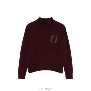 | Other Brand | 26 FW Peserico bead embellished high neck sweater S99996F12A26 FW Peserico bead embellished high neck sweater S999