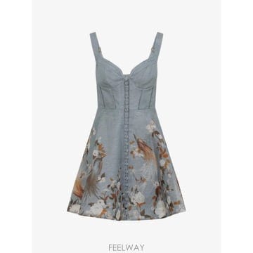 Zimmermann 26 FW ���Ӹ� Momentum Corded mini dress 0247DF263 TP45923080926 FW ���Ӹ� Momentum Corded mini dress 0247DF263 TP45