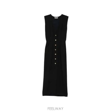 | Other Brand | 26 FW Blaze Milano �糪 �������� ��ư�ٿ� �ƽ� �巹�� DRDIY03LUA1 TP459230826 FW Blaze Milano �糪 �������� ��ư�ٿ� �ƽ� �巹�� 