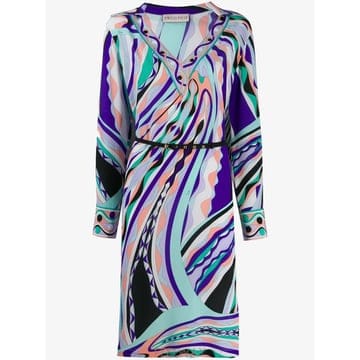 Emilio Pucci 26 FW PUCCI ����Ʈ �̵� �巹�� 9RRH769R733 TP45666748126 FW PUCCI ����Ʈ �̵� �巹�� 9RRH769R733 TP456667481