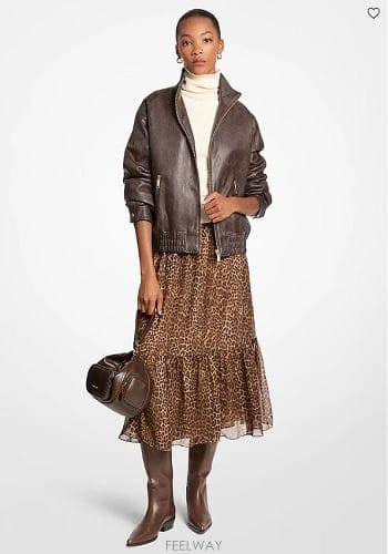Michael Kors ����Ŭ �ھ  Oversized Blouson ���ϸ���Ŭ �ھ  Oversized Blouson ����