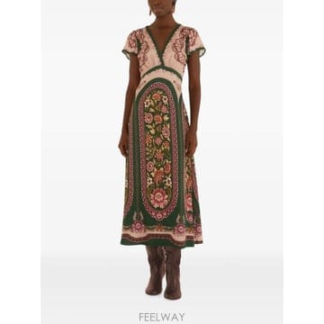 | Other Brand | 26 FW FARM Rio �ٴϿ��� V�� �÷η� ����Ʈ �̵� �巹�� 361961 TP45935823426 FW FARM Rio �ٴϿ��� V�� �÷η� ����Ʈ �̵� �巹�� 