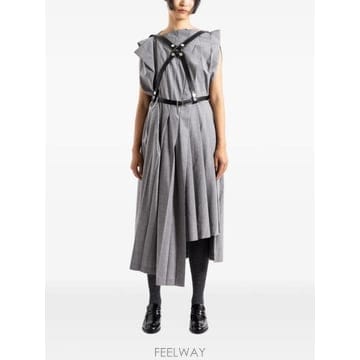 Junya Watanabe 26 FW �ؾ� ��Ÿ���� ��Ƽ�� ���Ī �ϳ׽� ������ �̵� �巹�� JRO028051 TP45917216926 FW �ؾ� ��Ÿ���� ��Ƽ�� ���Ī �ϳ׽� ������ �̵� 