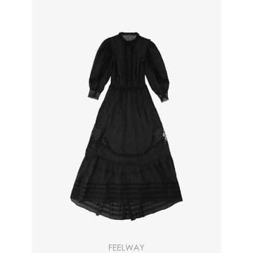 | Other Brand | 26 FW Fortela Astrid lace trim muslin maxi dress WASTRIDJA0226 FW Fortela Astrid lace trim muslin maxi dress WASTR