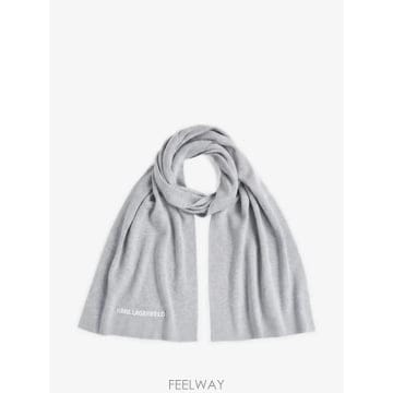 26 FW 칼라거펠트 로고 자수 스카프 A3W33144257 TP456666734