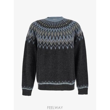 26 FW Roberto Collina 페어 아일 니트 스웨터 263MYB12001 TP457886013
