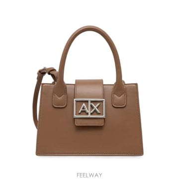26 FW Armani Exchange 로고 장식 탑 핸들 토트 백 XW000306AF12039 TP4578