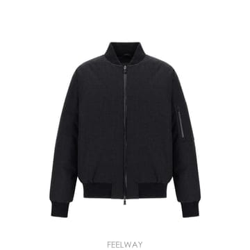 26 FW 에르노 발수 플란넬 봄버 재킷 GI000673U33498 TP457832014