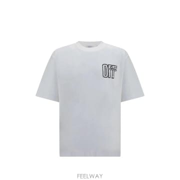 26 FW 오프화이트 모션 애로우 티셔츠 OMAA120F26JER00Y100 TP459239269