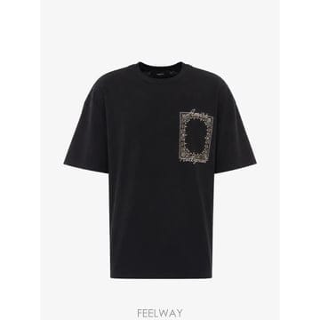 26 FW 아미리 Ma Quad bandana T shirt 426JR004BLACK TP459238608