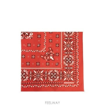 26 FW 디스퀘어드2 페이즐리 프린트 반다나 스카프 FUM001708CS0205 TP455136036