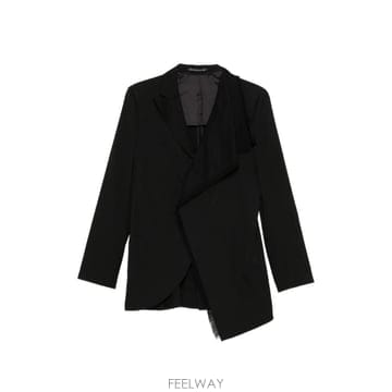 Yohji Yamamoto 26 FW �����߸����� ���Ī �����̵� ���� ��Ŷ FWJ62802 TP45782500026 FW �����߸����� ���Ī �����̵� ���� ��Ŷ FWJ62802 