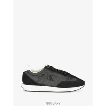 Calvin Klein 26 FW Ķ��Ŭ���� suede panelled sneakers YW0YW01990 TP45862592526 FW Ķ��Ŭ���� suede panelled sneakers YW0YW01990 TP