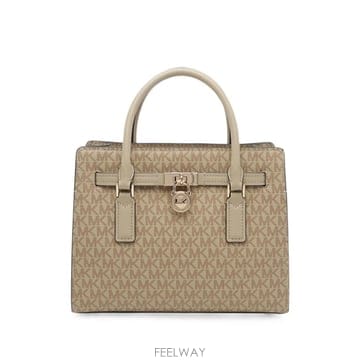 26 FW Michael Michael Kors 해밀턴 로고 프린트 토트 백 30T6GNXS1V156 TP4