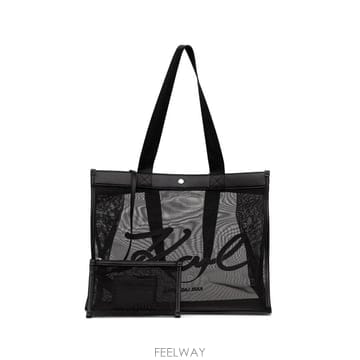 26 FW 칼라거펠트 K 시그니처 로고 프린트 토트 백 B2W46070999 TP456656994