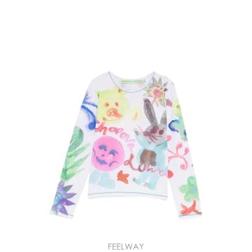 | Other Brand | 26 FW Chopova Lowena Splat Wet T shirt 2504SPLATWETFITTEDJER26 FW Chopova Lowena Splat Wet T shirt 2504SPLATWETFIT