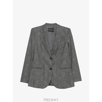Armani 26 FW �Ƹ����� signature capsule check flannel blazer EW004846TE26 FW �Ƹ����� signature capsule check flannel blazer 