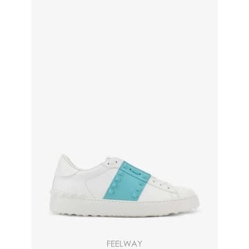 Valentino 26 FW �߷�Ƽ�� ����ٴ� Rockstud untitled sneakers in calfskin leath26 FW �߷�Ƽ�� ����ٴ� Rockstud untitled sneakers in 